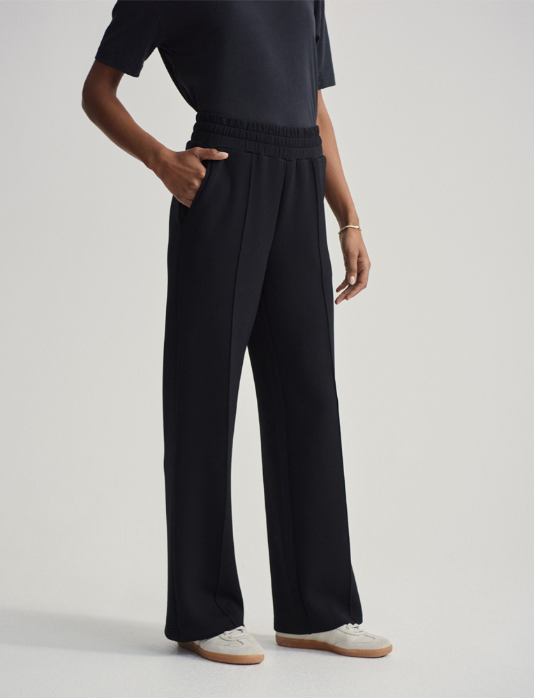 The Wide Leg Pant 'Black'