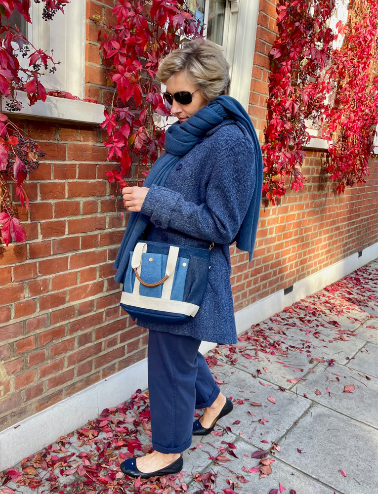 Cashmere Travel Wrap 'Aegean'