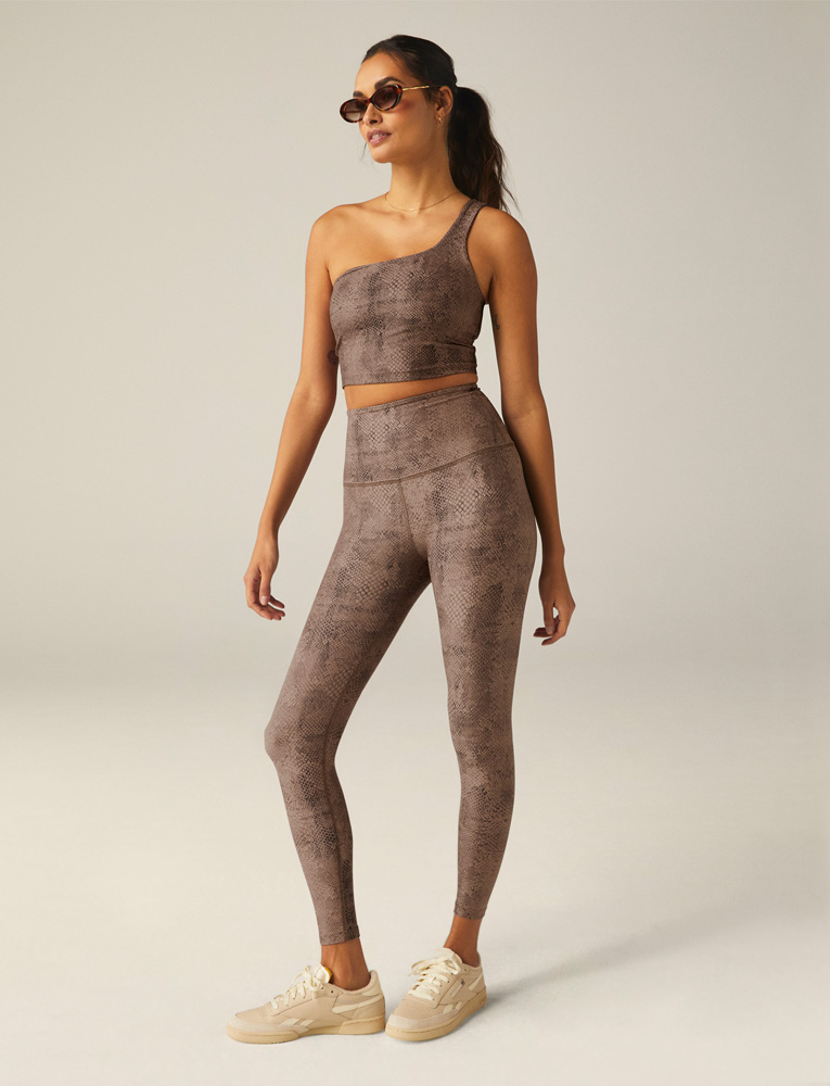 Softmark Midi Legging 'Neutral Snake'