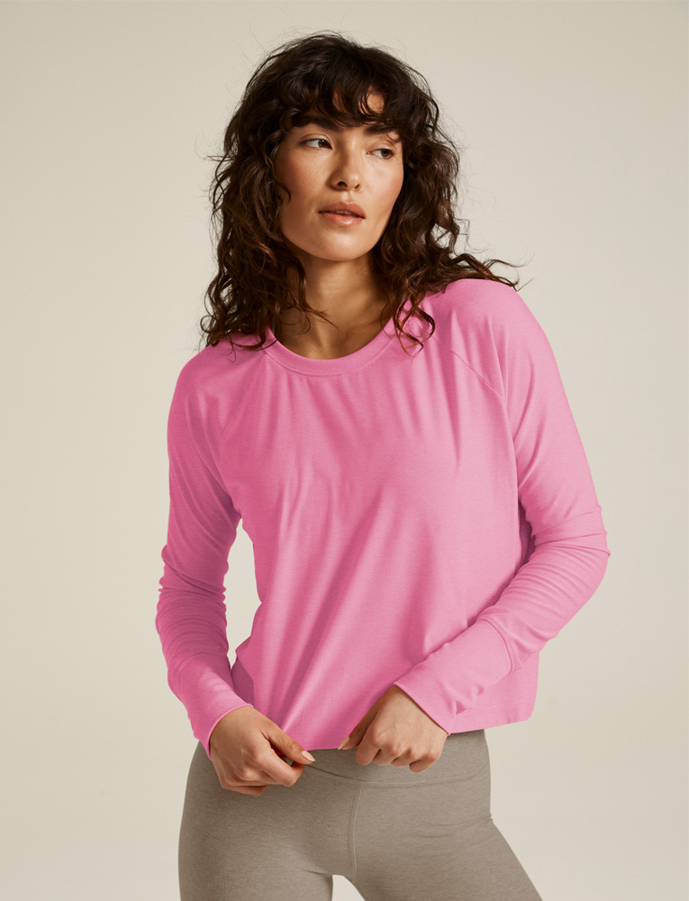 Featherweight Daydreamer Pullover 'Pink Bloom'